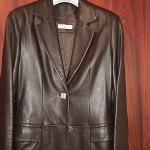 Leather jacket in good condition.